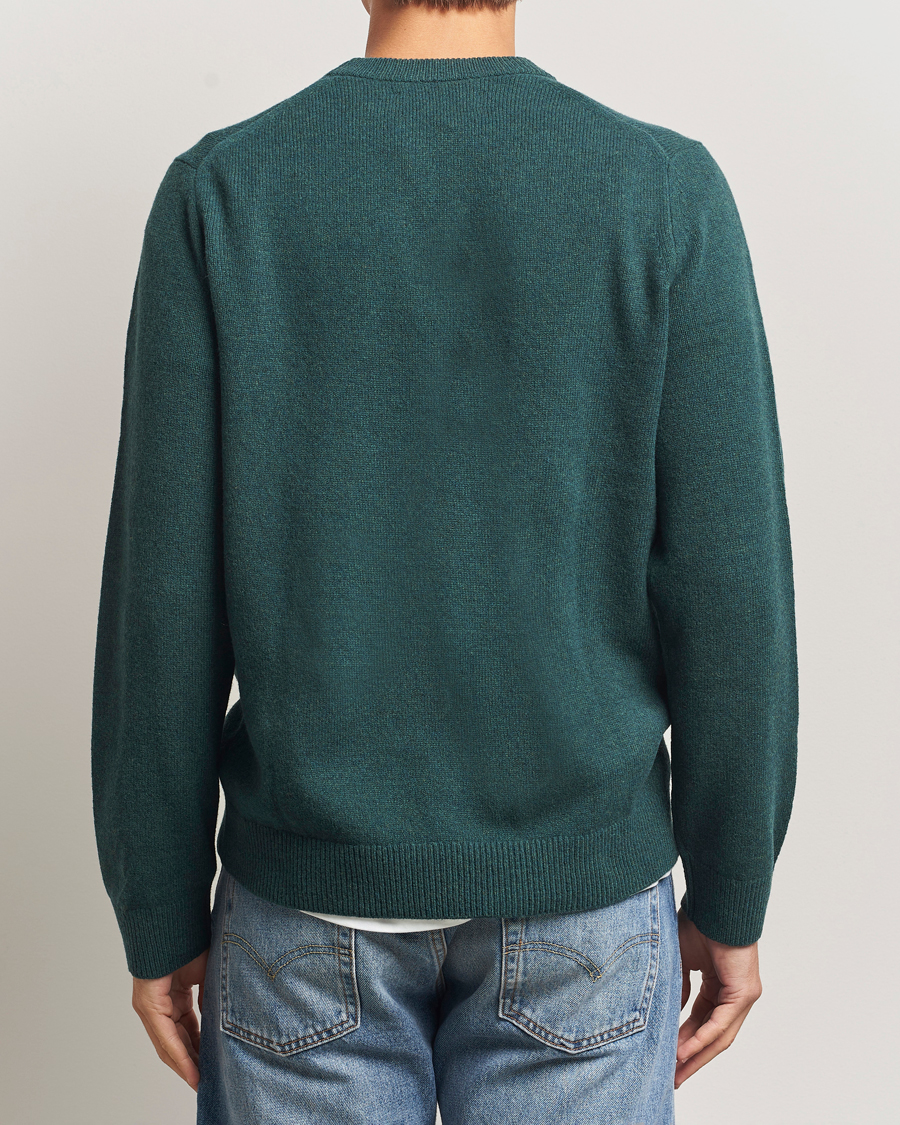 Uomini | Maglieria | Samsøe Samsøe | Isak Knitted Crew Neck Green Gables