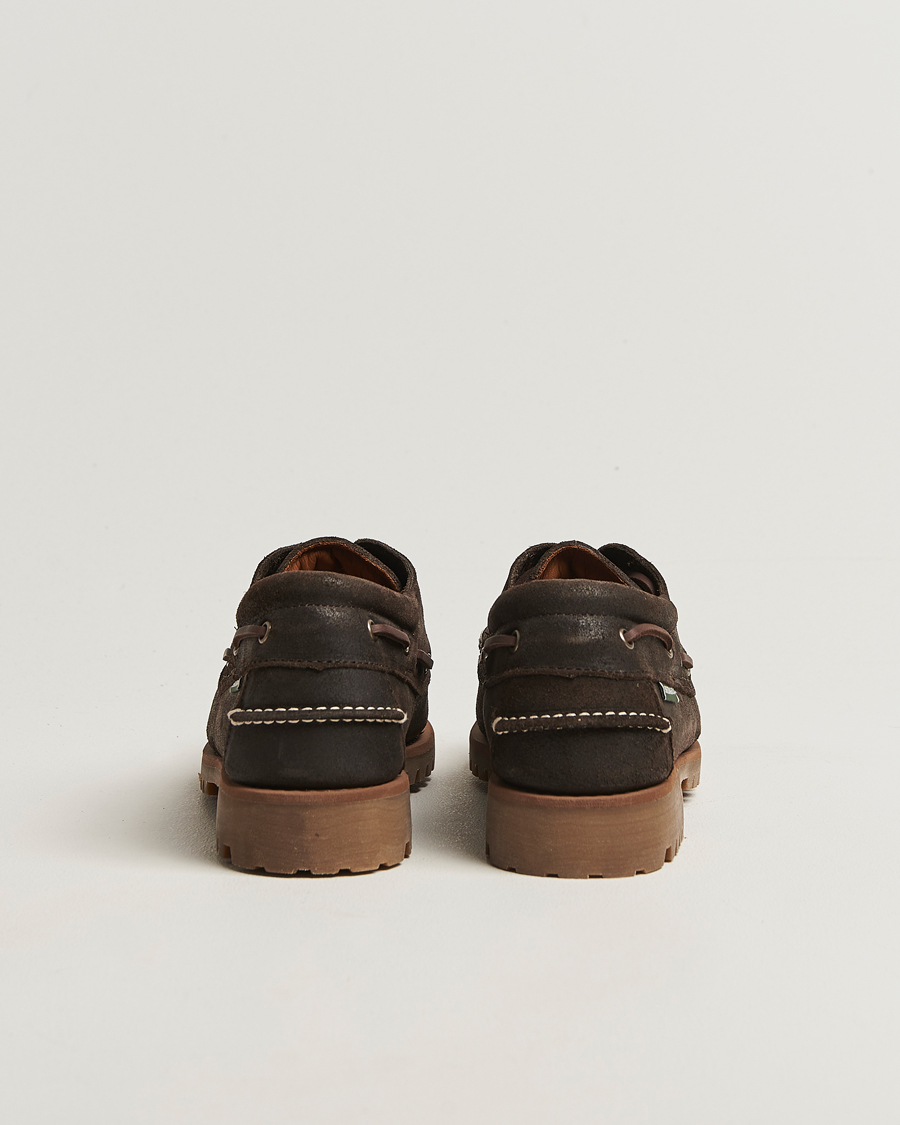 Uomini | Mocassini | Sebago | Acadia Waxed Suede Loafer Dark Brown