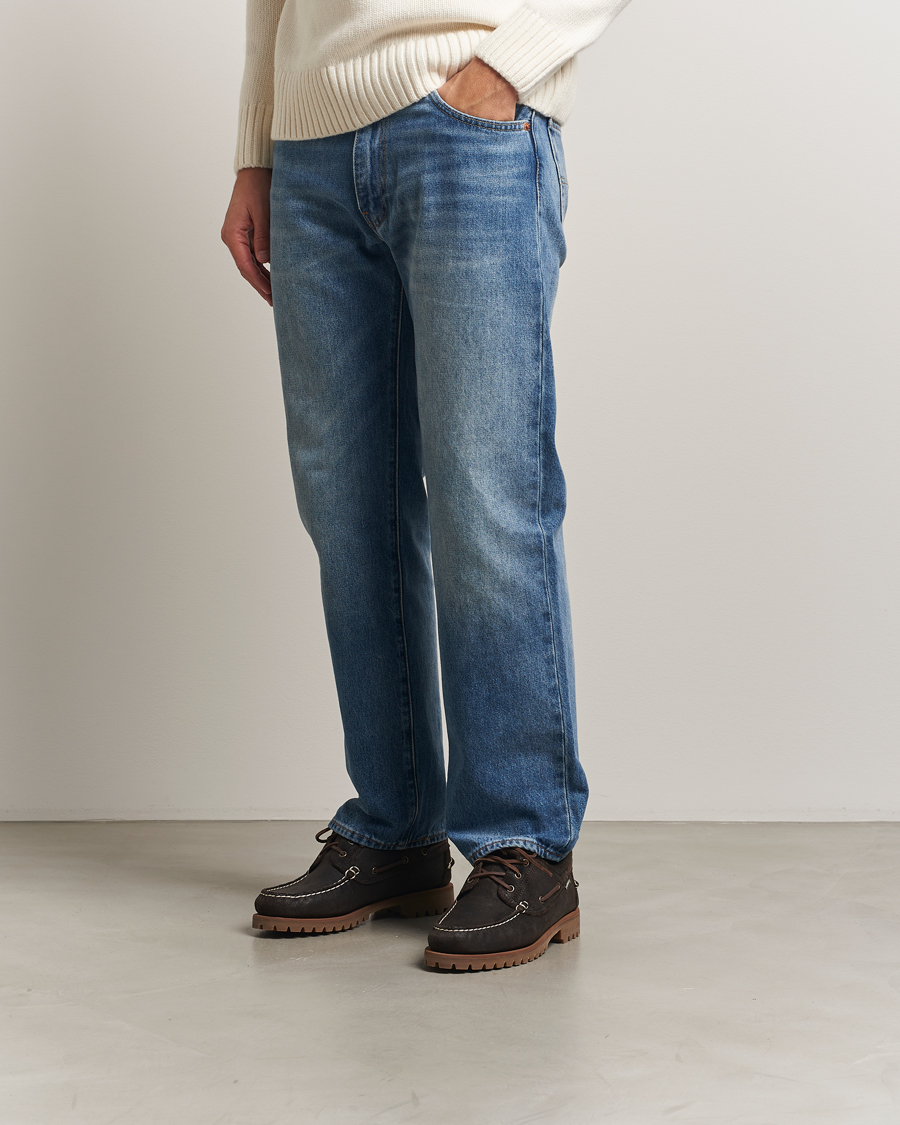 Uomini | Mocassini | Sebago | Acadia Waxed Suede Loafer Dark Brown