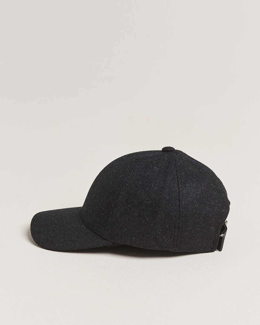Uomini | Cappelli & Berretti | Varsity Headwear | Flannel Baseball Cap Jade Black