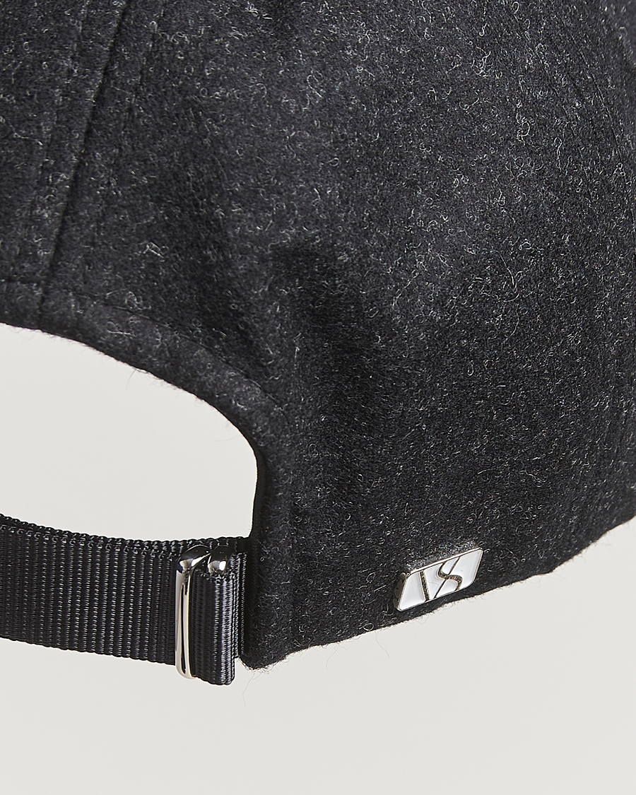 Uomini | Cappelli & Berretti | Varsity Headwear | Flannel Baseball Cap Jade Black