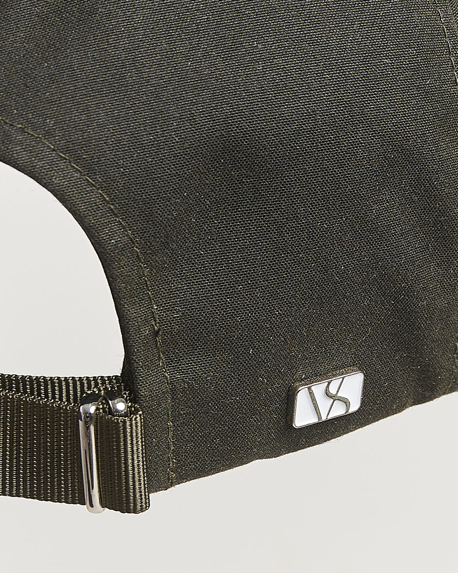 Uomini | Cappelli & Berretti | Varsity Headwear | Oilskin Baseball Cap Ivy Green