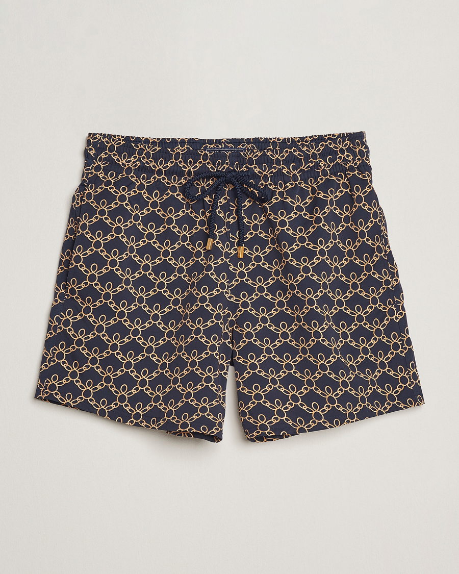 Uomini | Costumi da bagno | Vilebrequin | Moorise Swim Shorts Bleu Marine