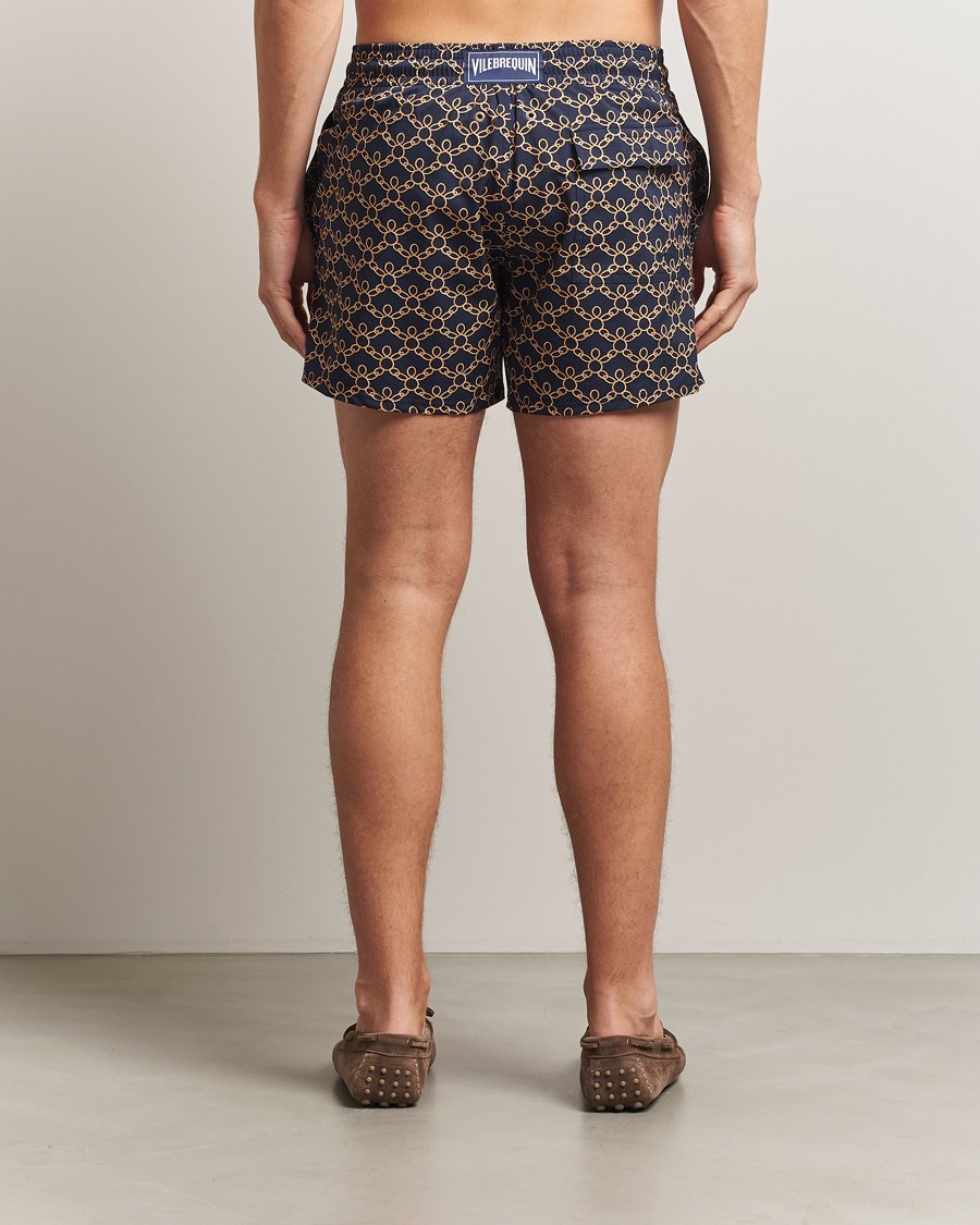 Uomini | Costumi da bagno | Vilebrequin | Moorise Swim Shorts Bleu Marine