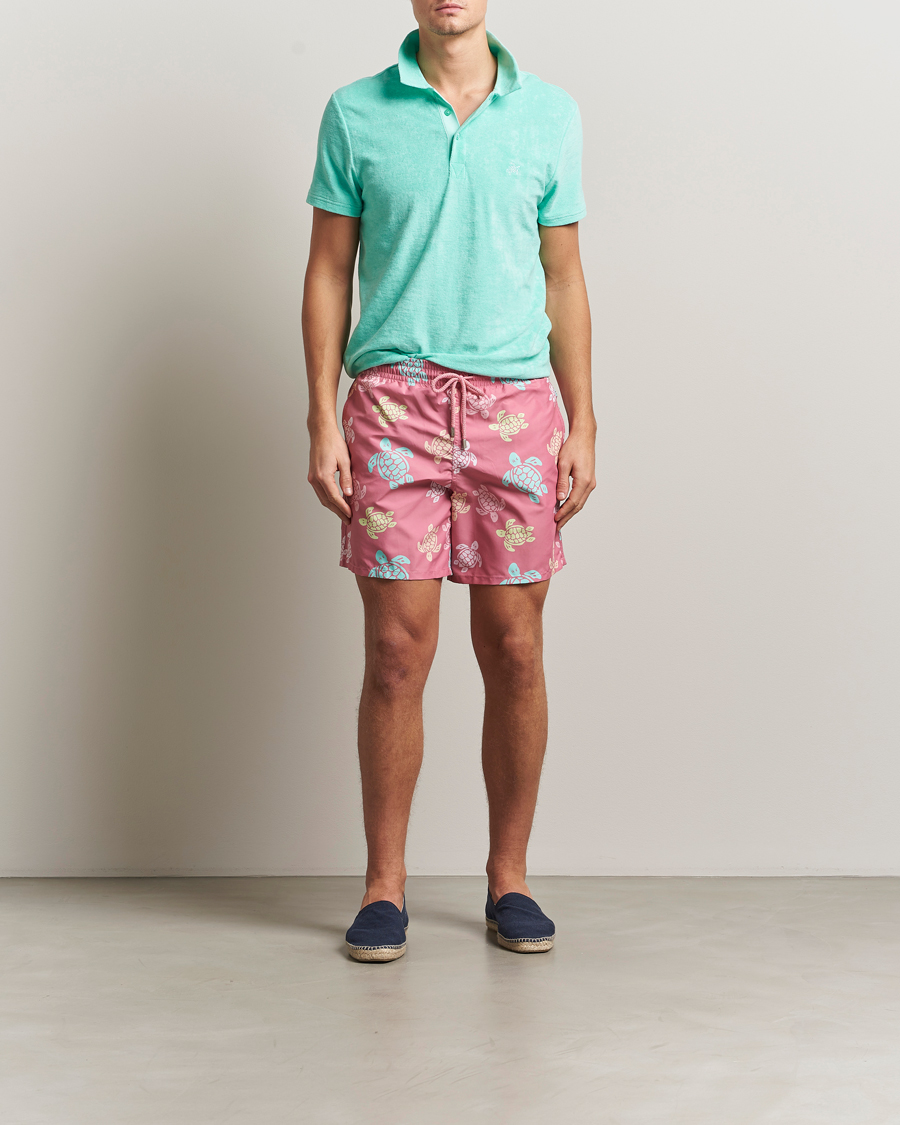 Uomini | Costumi da bagno | Vilebrequin | Moorea Swim Shorts Boudoir