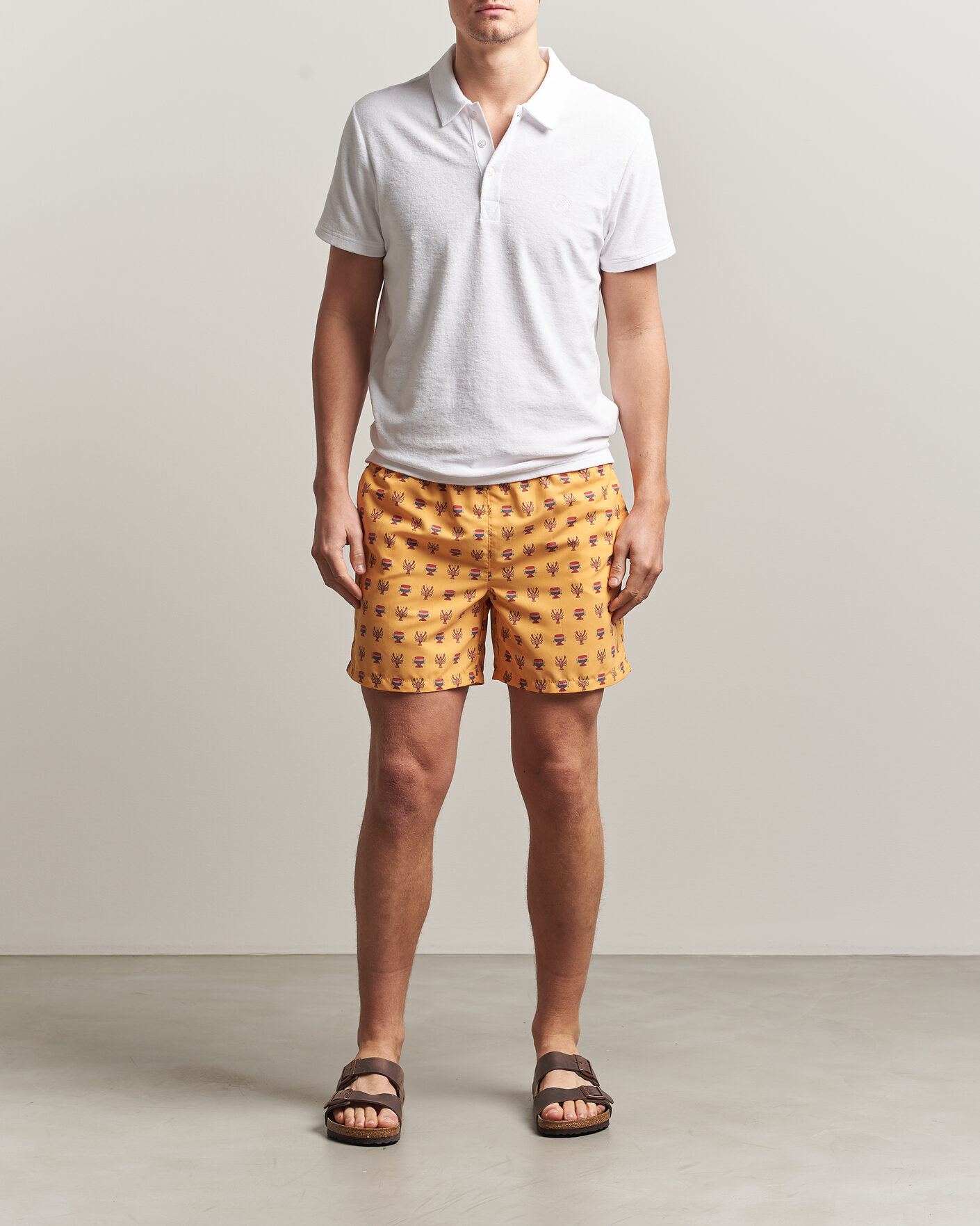 Uomini | Polo | Vilebrequin | Phoenix Terry Polo Blanc