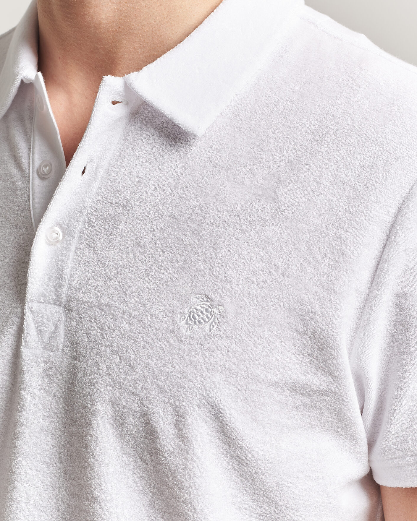 Uomini | Polo | Vilebrequin | Phoenix Terry Polo Blanc