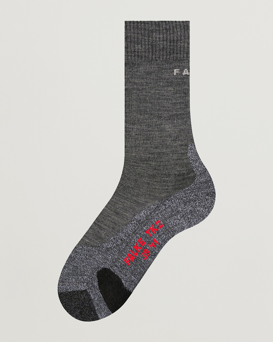 Uomini | Biancheria intima | Falke Sport | TK2 Explore Trekking Socks Asphalt