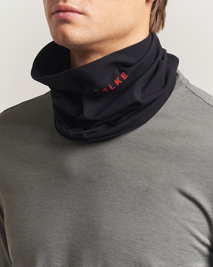 Uomini | Falke Sport Training Scarf Black | Falke Sport | Training Scarf Black