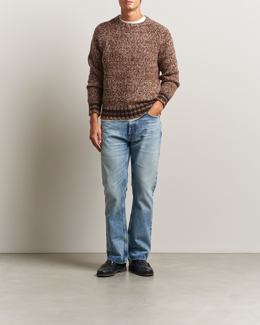 Uomini | Jeans | GANT 240 Mulberry Street | Vintage Bootcut Jeans Semi Light Blue