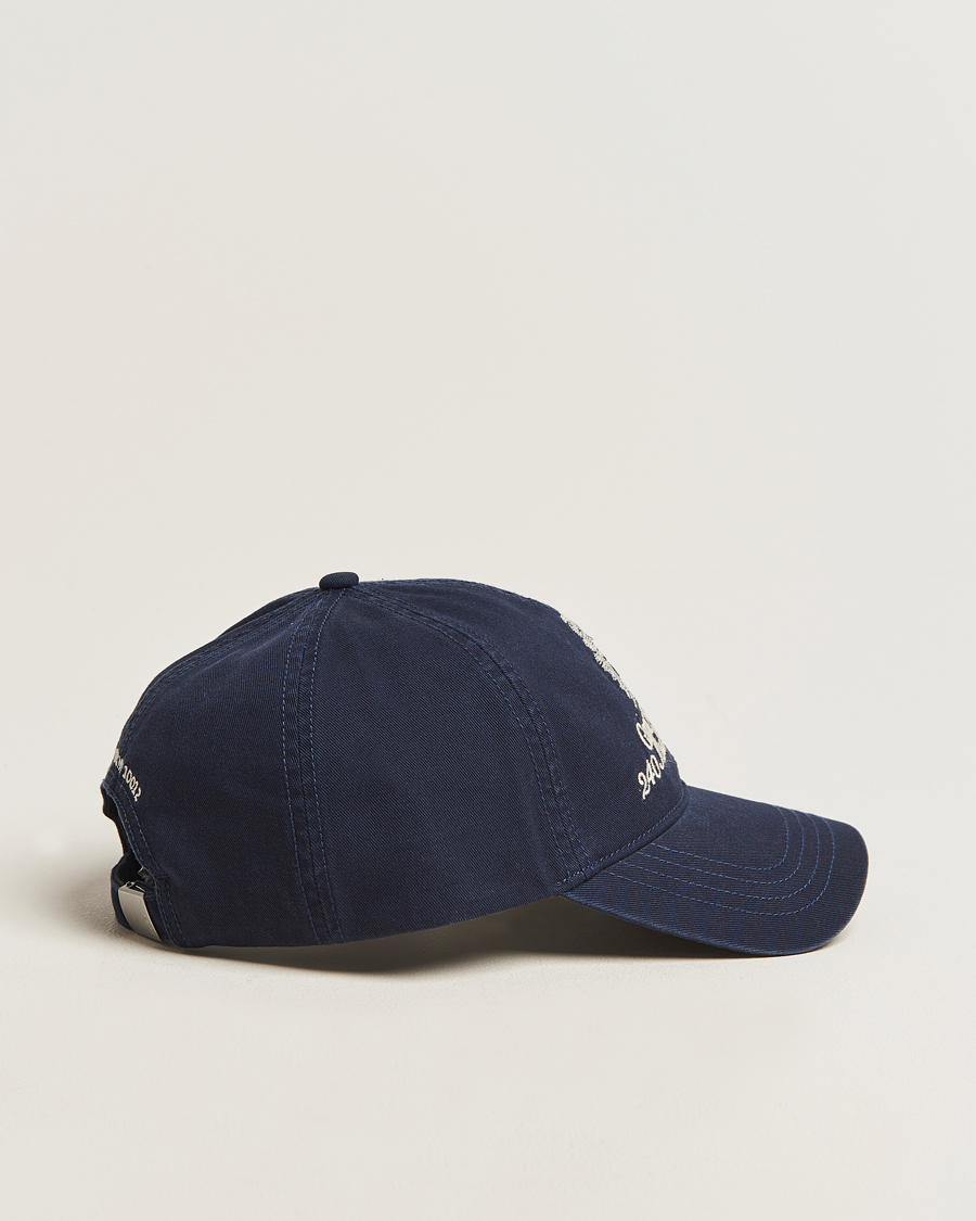 Uomini | GANT 240 Mulberry Street Washed Twill Cap Evening Blue | GANT 240 Mulberry Street | Washed Twill Cap Evening Blue