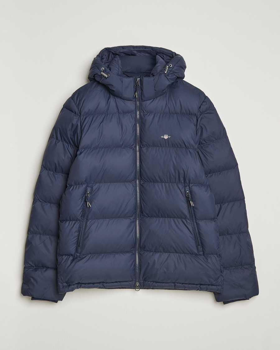Uomini | Giacche | Gant | The Active Cloud Down Jacket Evening Blue