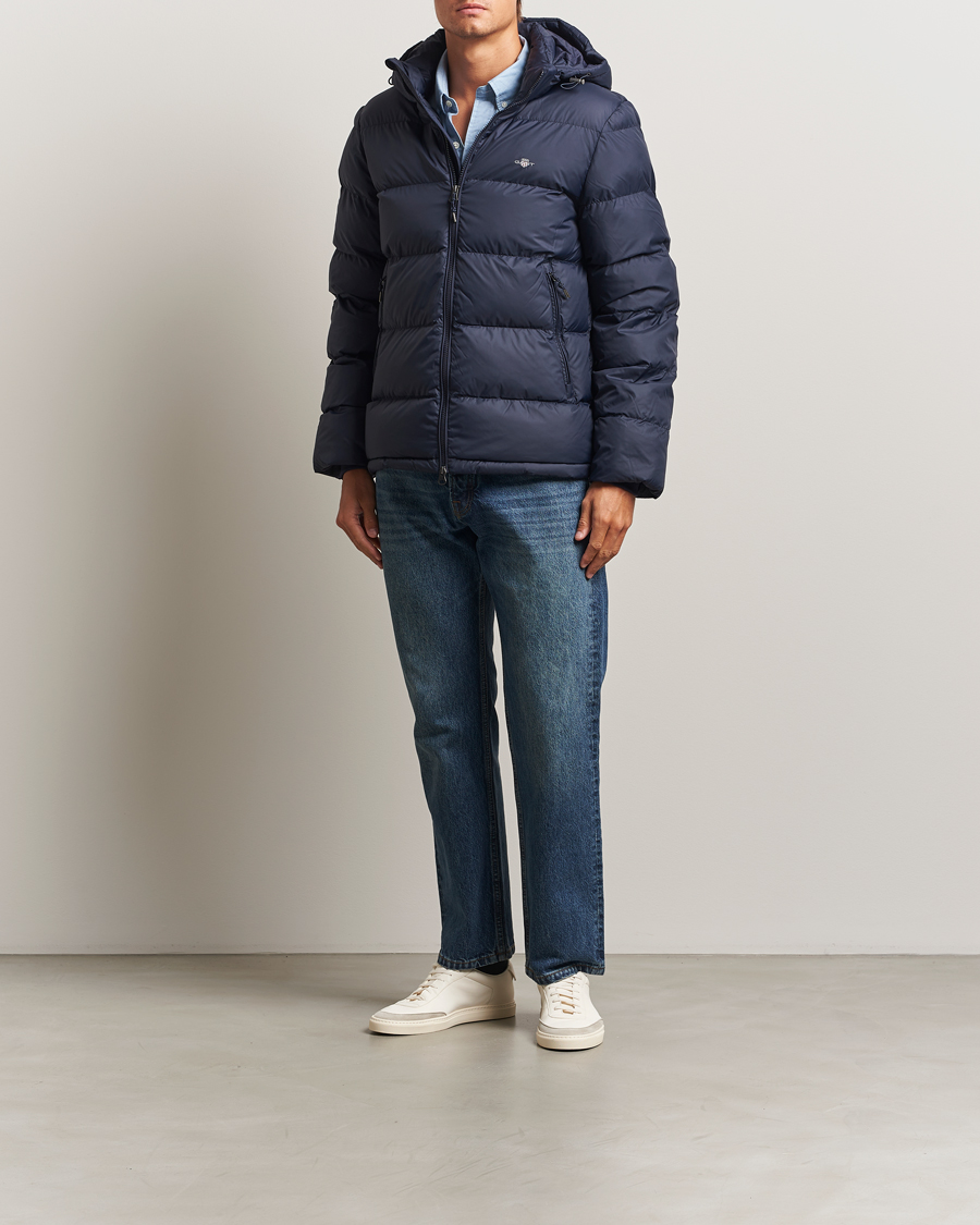 Uomini | Giacche | Gant | The Active Cloud Down Jacket Evening Blue