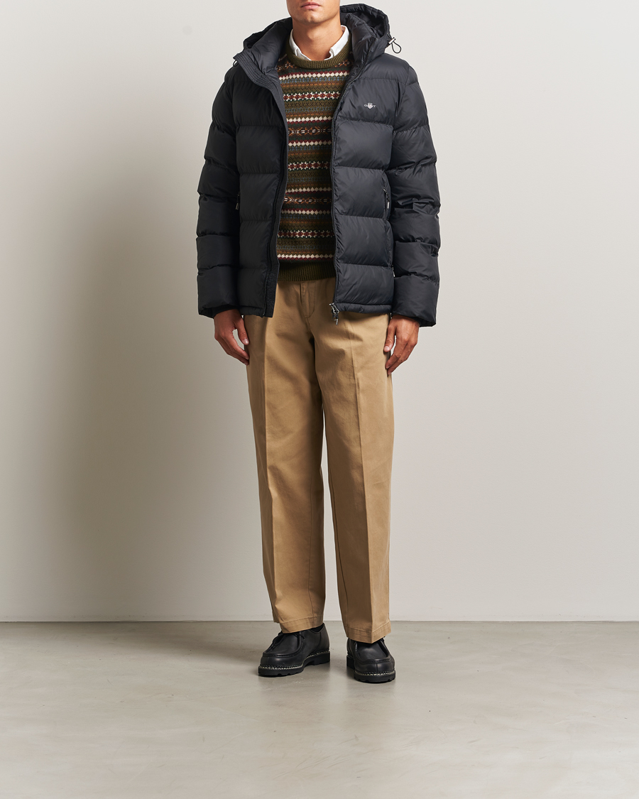 Uomini | Giacche | Gant | The Active Cloud Down Jacket Black