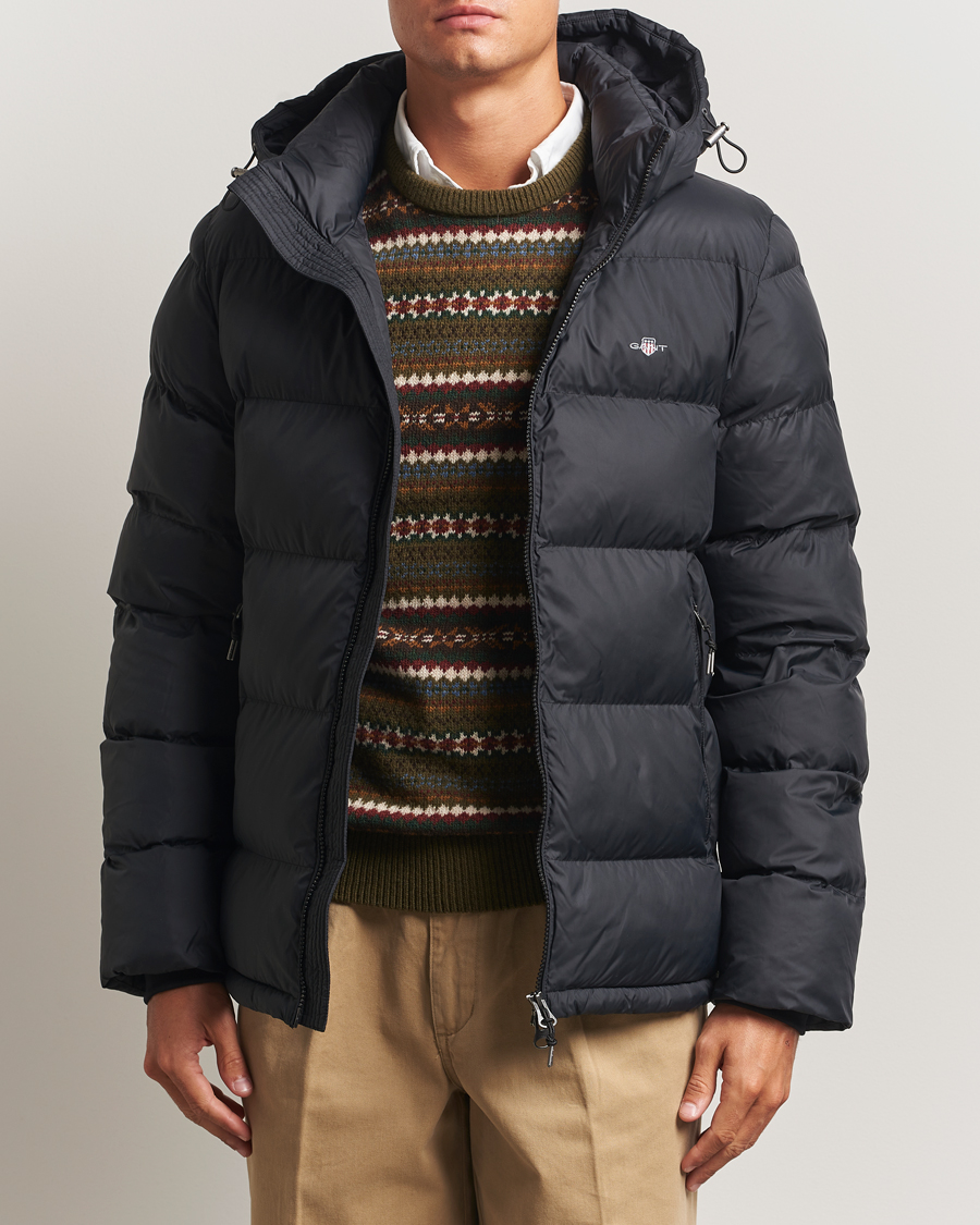 Uomini | Giacche | Gant | The Active Cloud Down Jacket Black