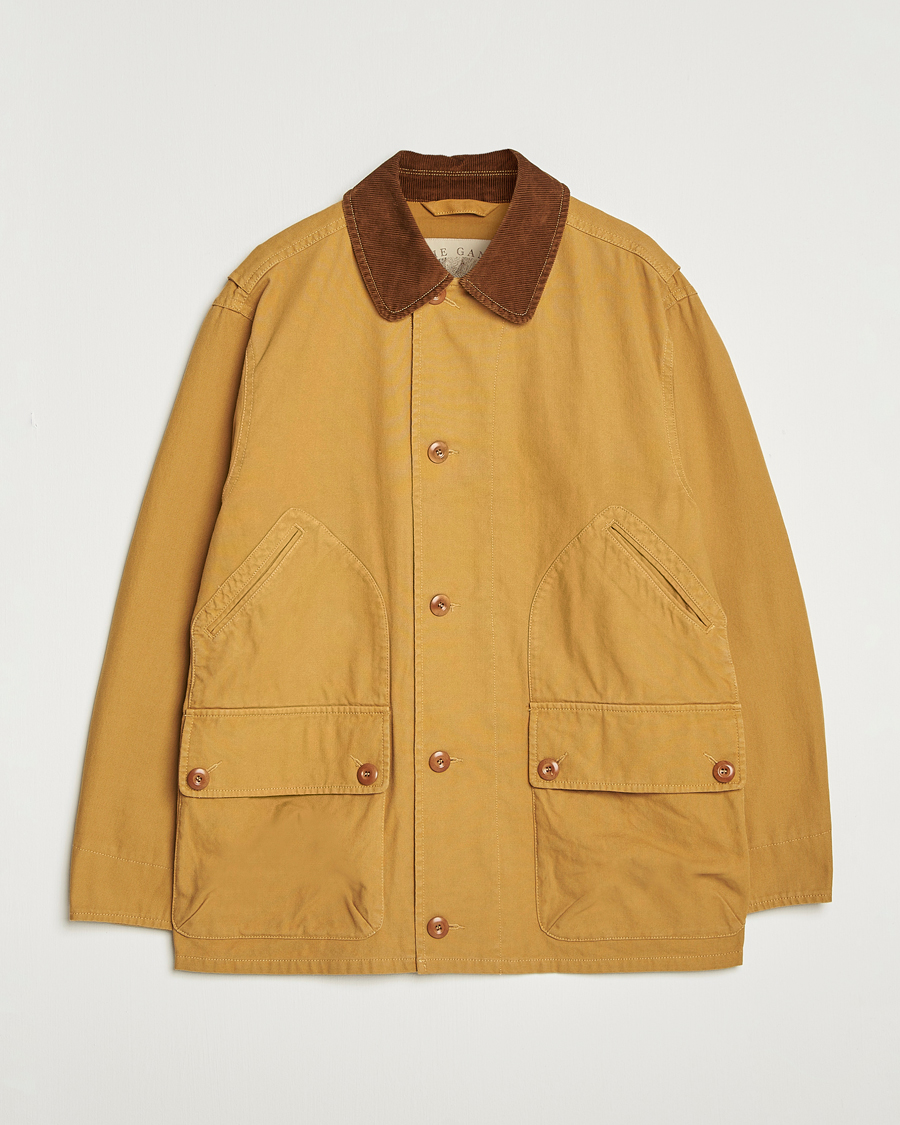 Uomini | Giacche | Gant | Canvas Field Jacket Peanut Butter