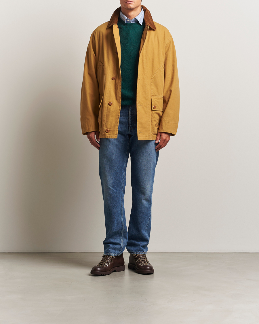 Uomini | Giacche | GANT | Canvas Field Jacket Peanut Butter