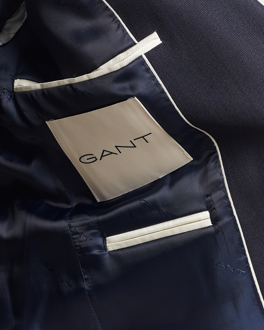 Uomini | Blazers | Gant | Wool Club Blazer Evening Blue