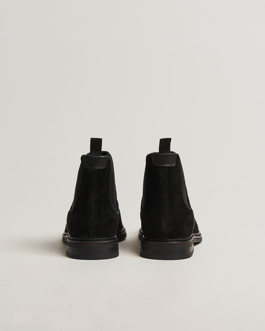 Uomini | Stivali | Gant | Bidford Suede Chelsea Boot Black