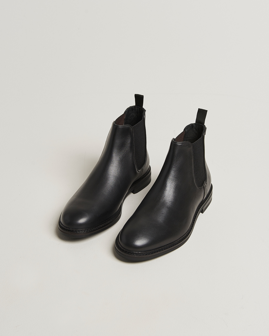 Uomini | Stivali | Gant | Bidford Leather Chelsea Boot Black