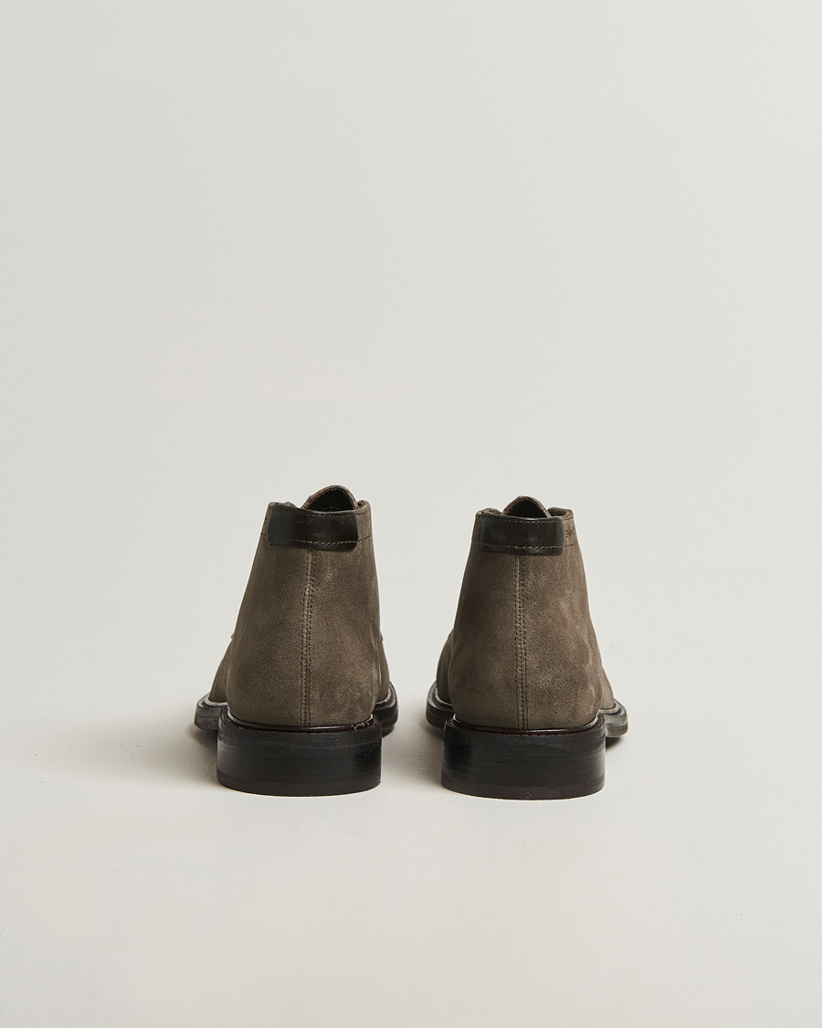 Uomini | Stivali | Gant | St Fairkon Suede Chukka Boot Dark Taupe