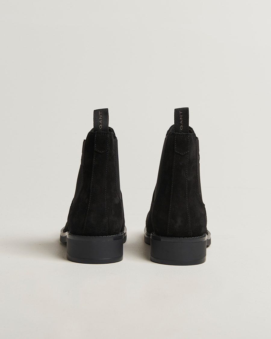 Uomini | Stivali | Gant | Prepdale Suede Chelsea Boot Black
