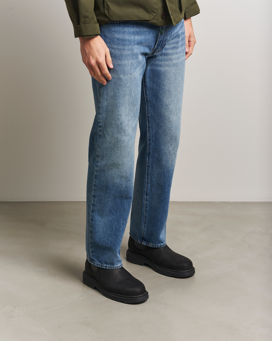 Uomini | Stivali | GANT | Blisdor Rough Leather Chelsea Boot Black