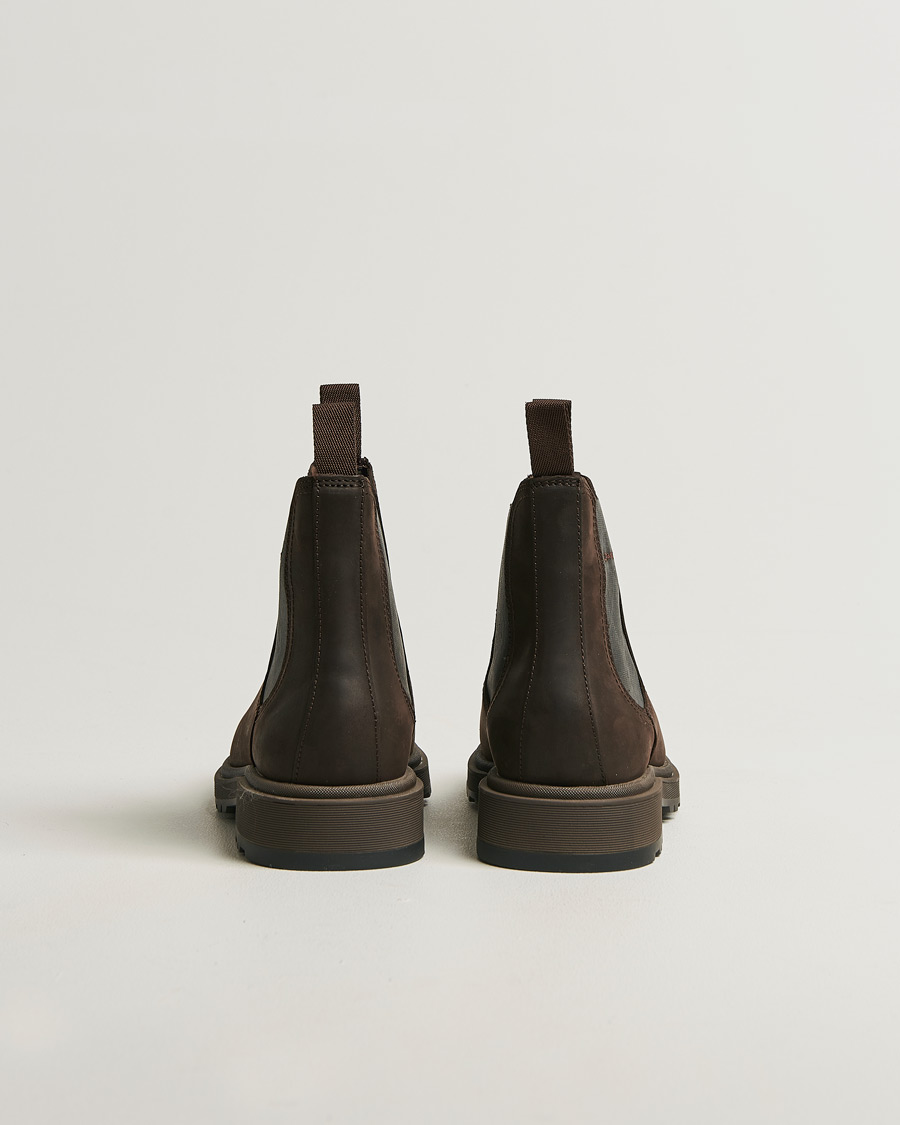 Uomini | Stivali | GANT | Blisdor Rough Leather Chelsea Boot Dark Brown