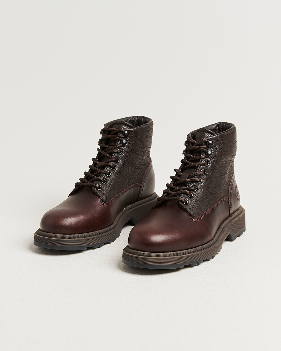 Uomini | Stivali | Gant | Blisdor Leather Boot Dark Brown