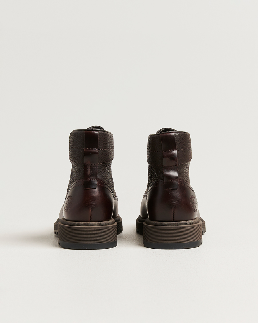 Uomini | Stivali | Gant | Blisdor Leather Boot Dark Brown