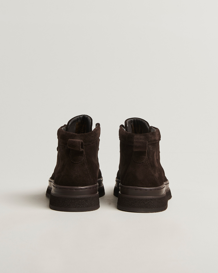 Uomini | Stivali | Gant | Blistown Suede Moc Toe Boot Espresso Brown