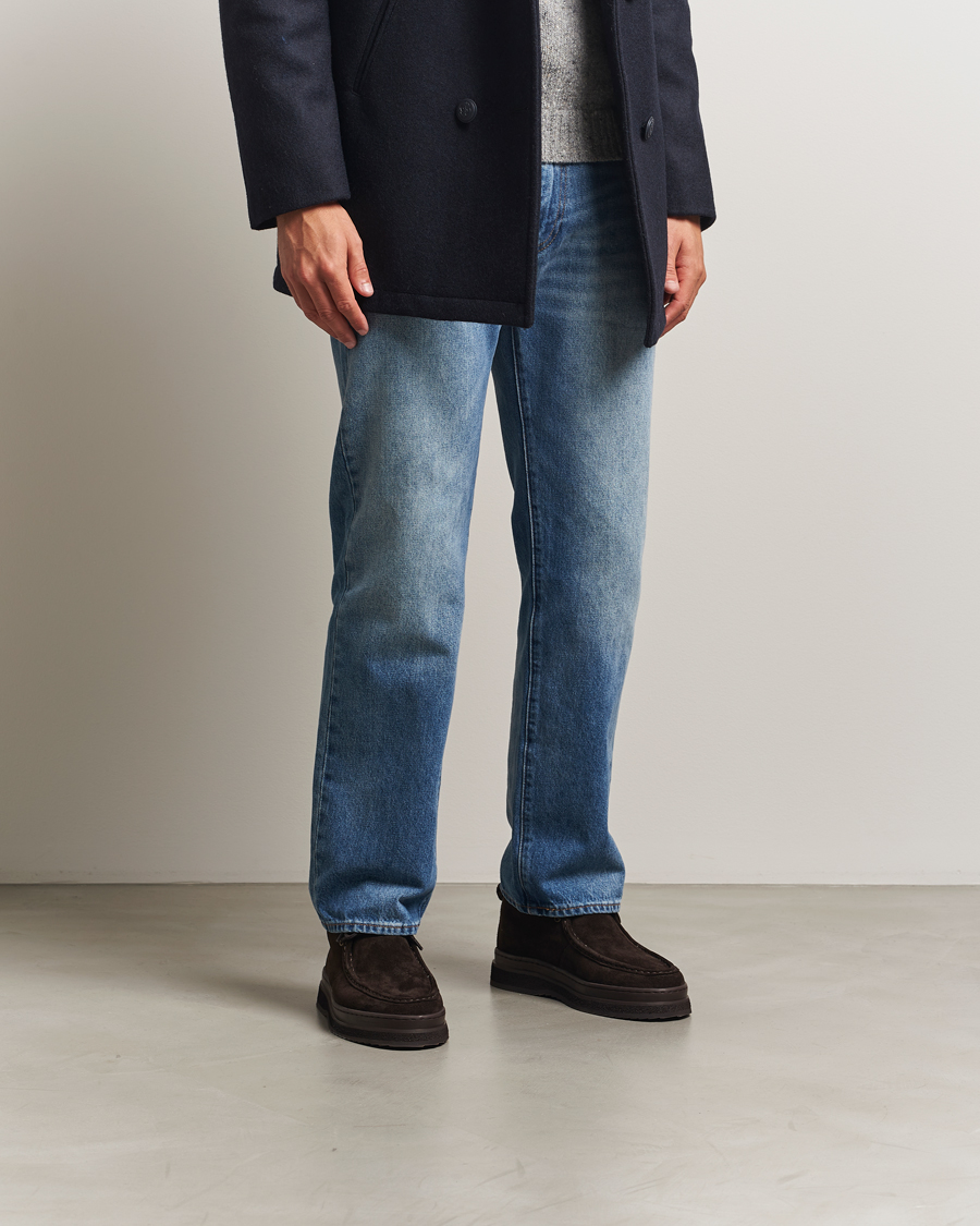 Uomini | Stivali | Gant | Blistown Suede Moc Toe Boot Espresso Brown