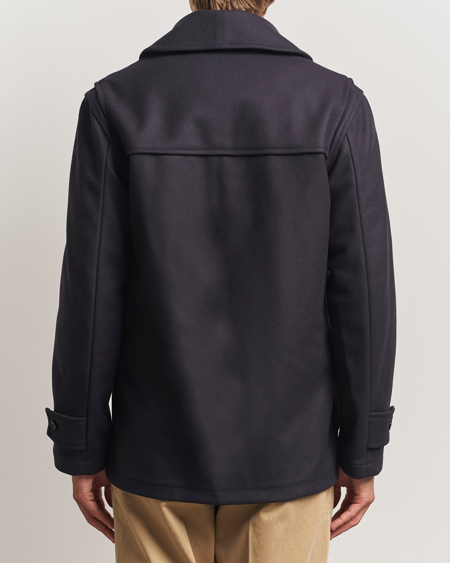 Uomini | Giacche | Gloverall | Shawl Collar Duffle Jacket Navy