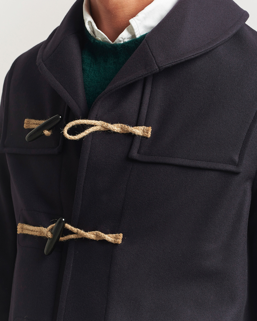 Uomini | Giacche | Gloverall | Shawl Collar Duffle Jacket Navy