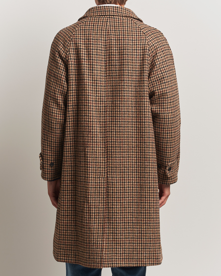 Uomini | Giacche | Gloverall | Harris Tweed Mac Coat Brown