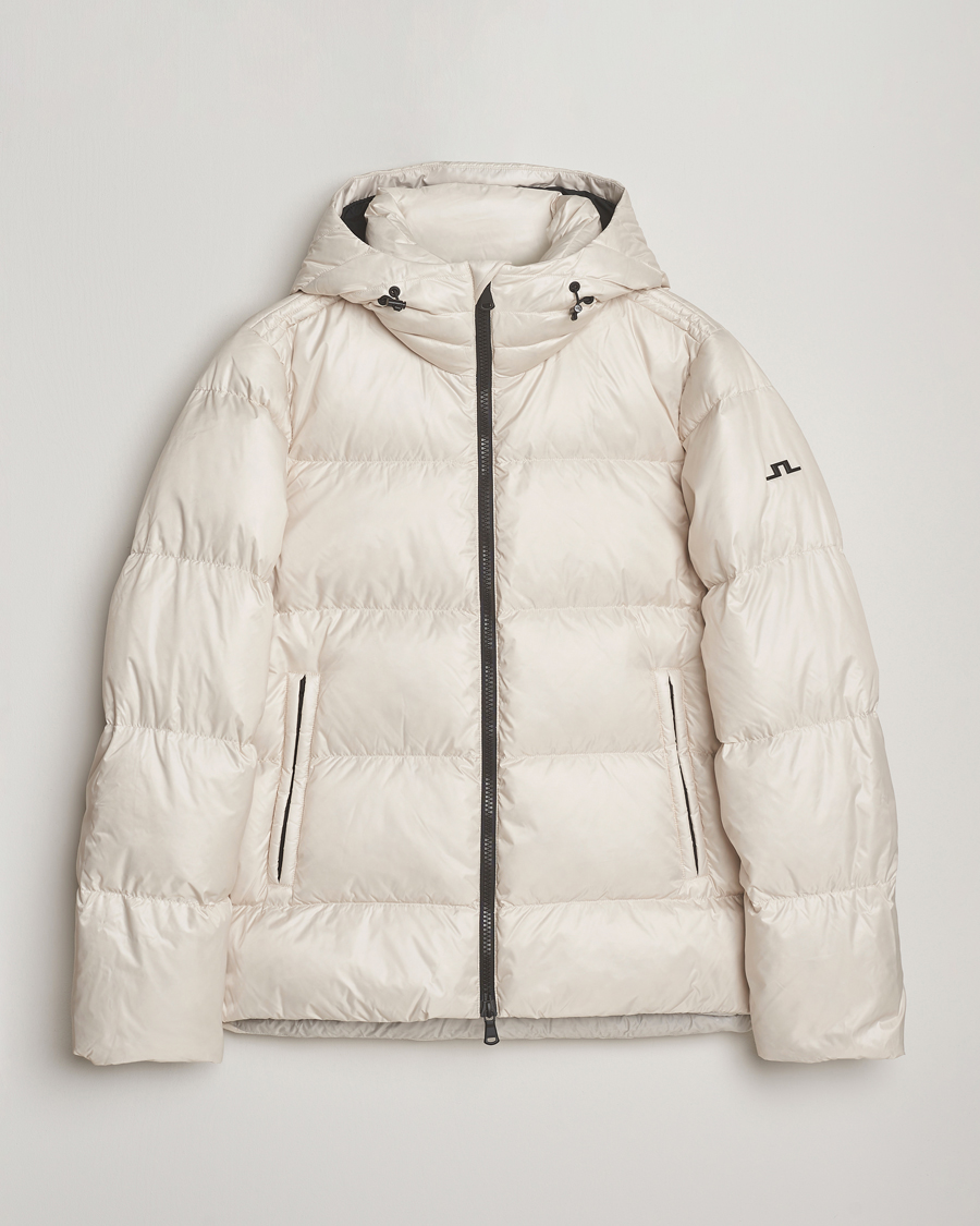 Uomini | Giacche | J.Lindeberg | Daryl Down Hooded Jacket Moonbeam