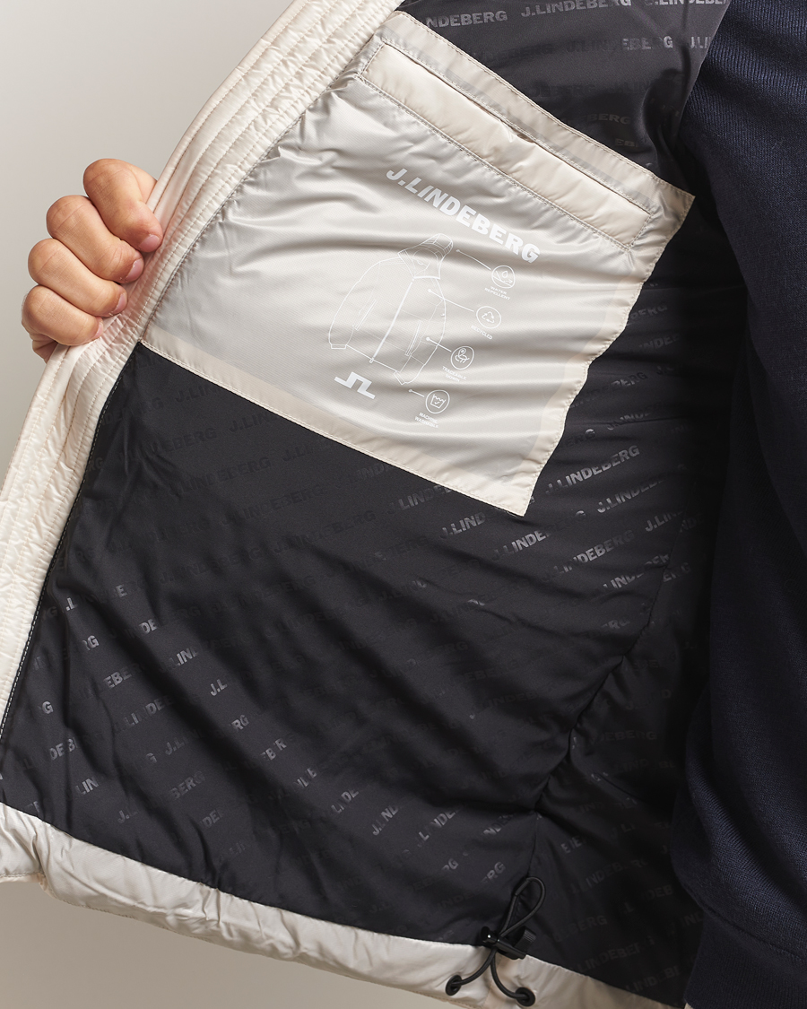 Uomini | Giacche | J.Lindeberg | Daryl Down Hooded Jacket Moonbeam