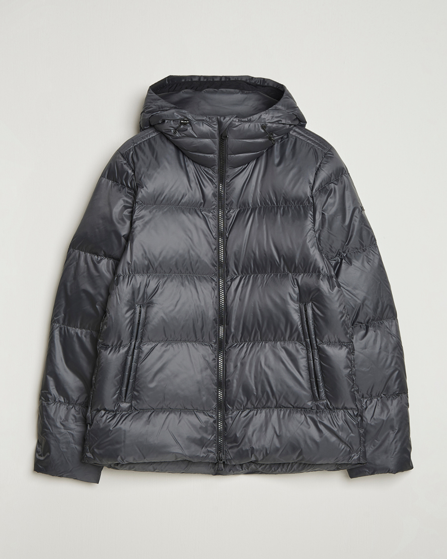 Uomini | Giacche | J.Lindeberg | Daryl Down Hooded Jacket Asphalt