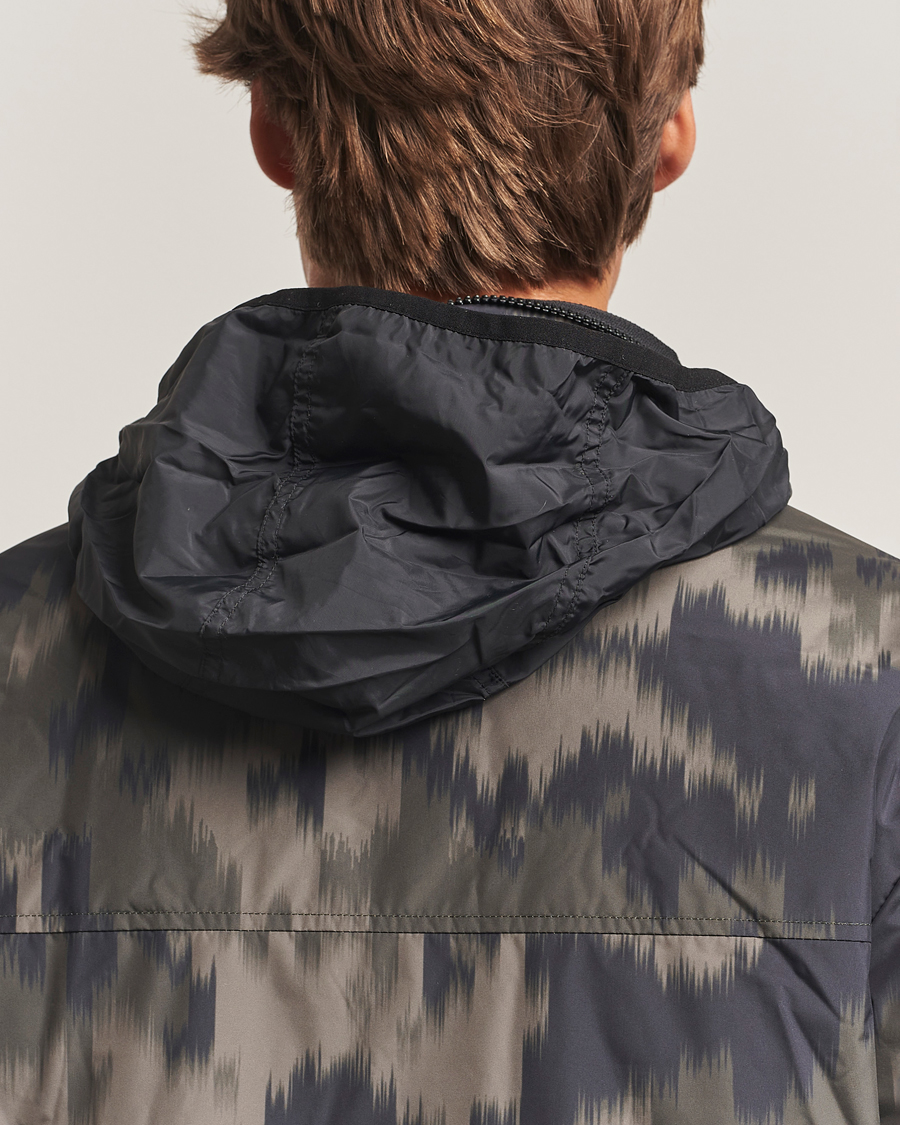 Uomini | Giacche | J.Lindeberg | Aiden 2L Padded Printed Field Jacket Wrap Forest