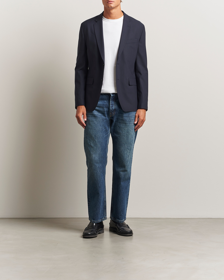Uomini | Blazers | J.Lindeberg | Hopper Bi Stretch Blazer Navy