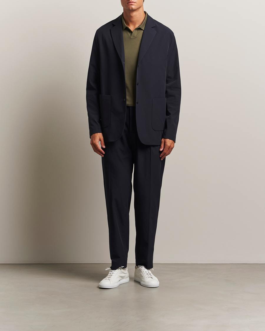 Uomini | Blazers | J.Lindeberg | Barry WR Tech Blazer Navy