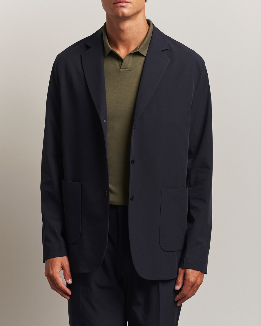 Uomini | Blazers | J.Lindeberg | Barry WR Tech Blazer Navy