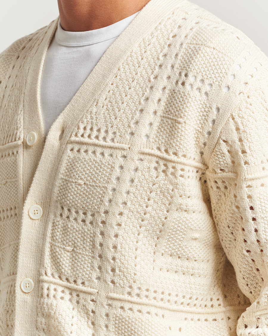 Uomini | Maglieria | NN07 | Tobias Knitted Cardigan Ivory