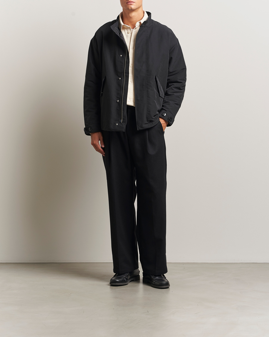 Uomini | Giacche | NN07 | Sophus Nylon Bomber Jacket Black