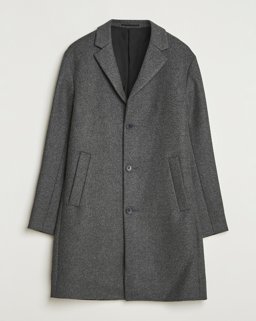 Uomini | Giacche | NN07 | Austin Wool Coat Grey Melange