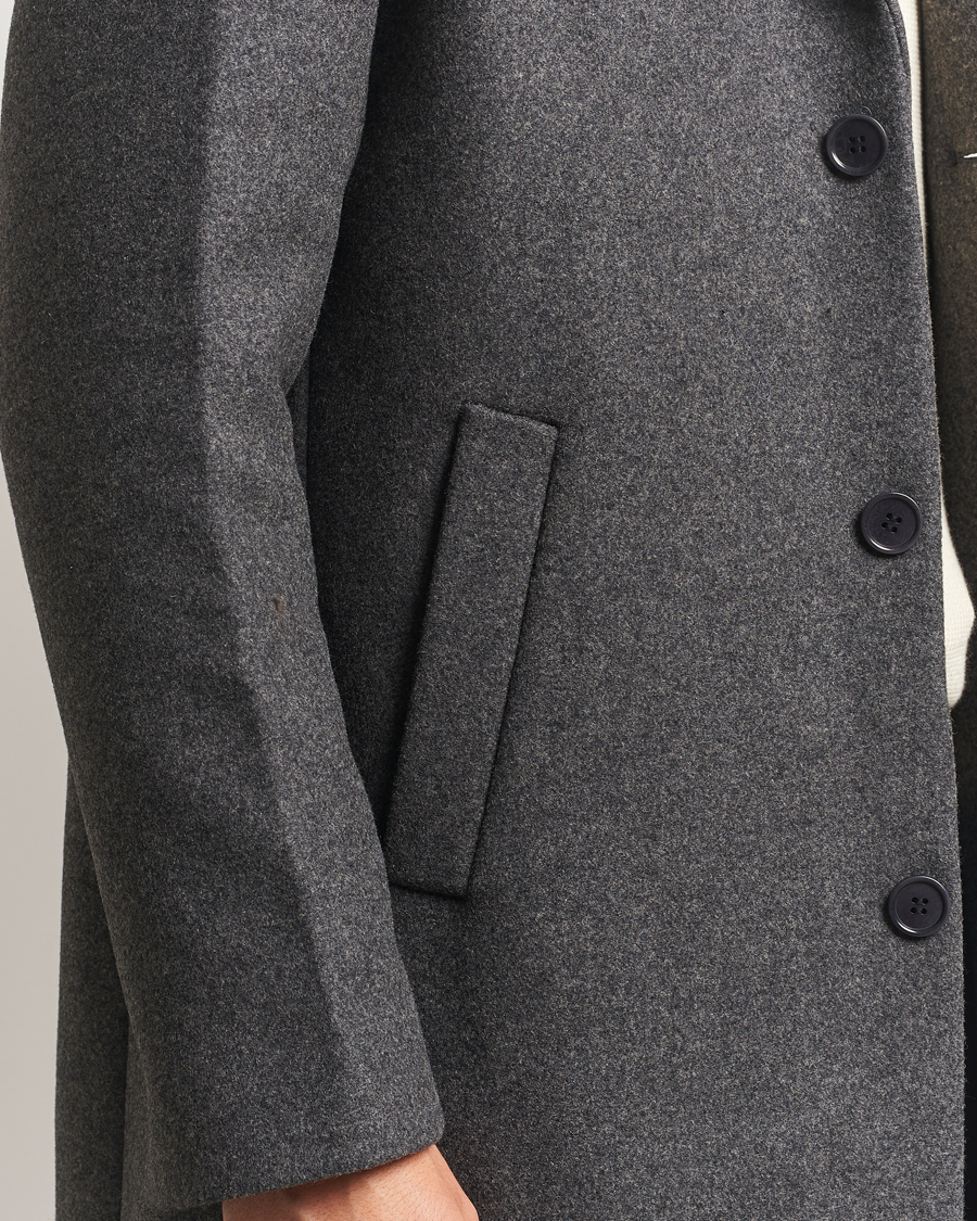 Uomini | Giacche | NN07 | Austin Wool Coat Grey Melange