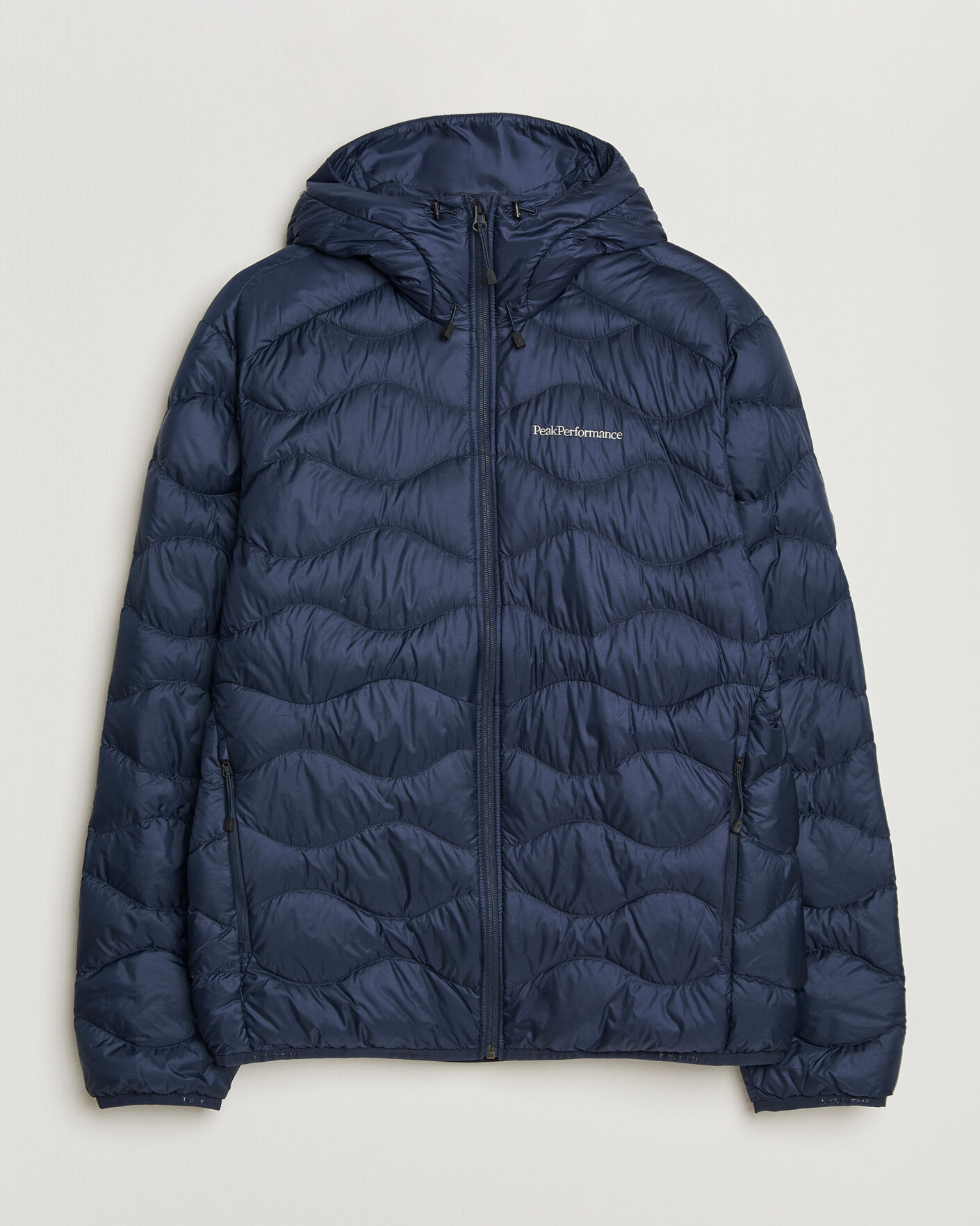 Uomini | Giacche | Peak Performance | Helium Down Hooded Jacket Blue Shadow