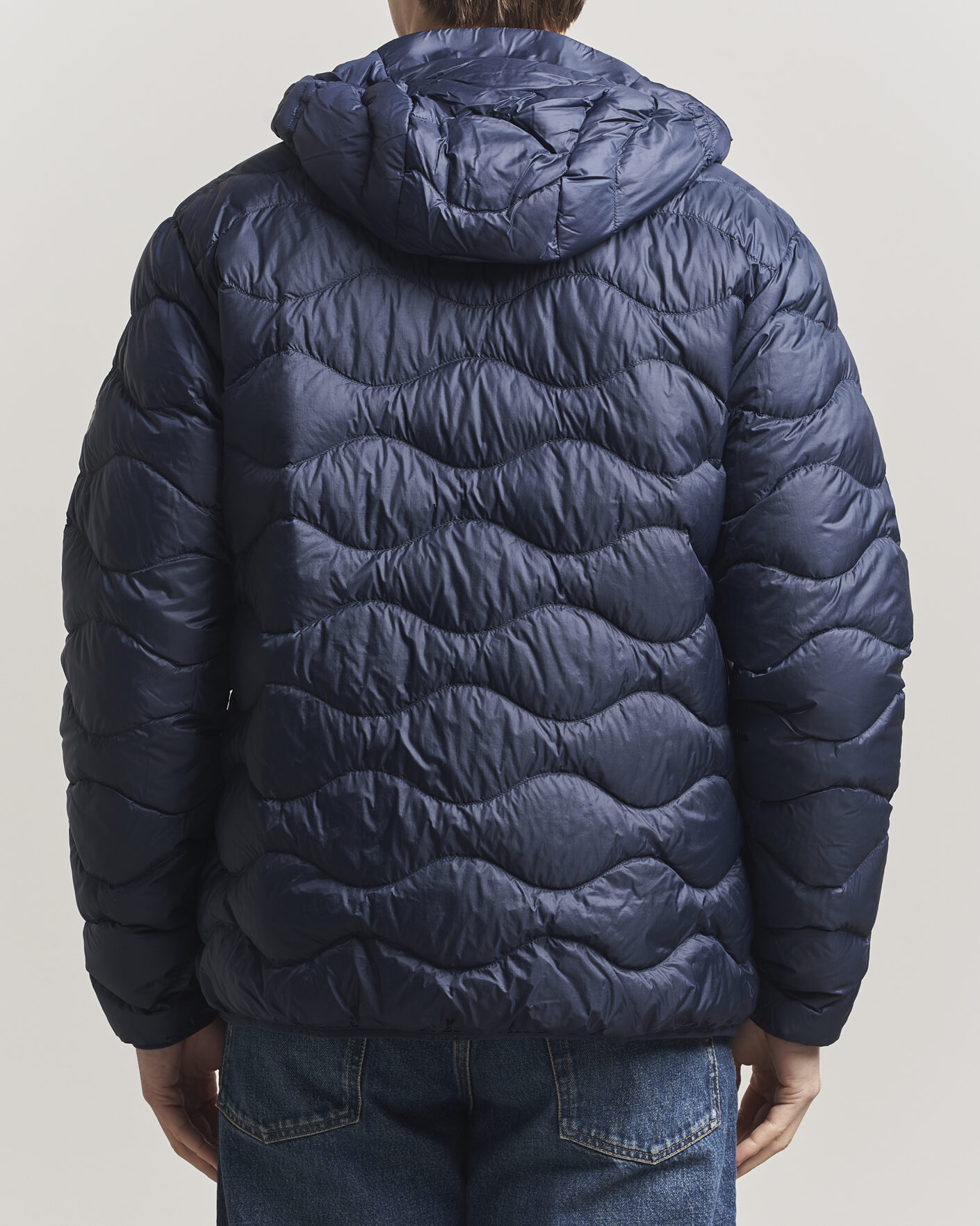 Uomini | Giacche | Peak Performance | Helium Down Hooded Jacket Blue Shadow