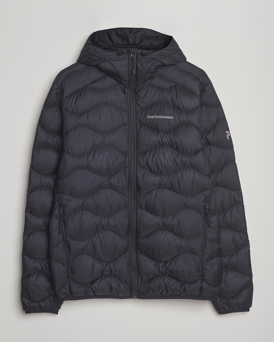 Uomini | Giacche | Peak Performance | Helium Down Hooded Jacket Black