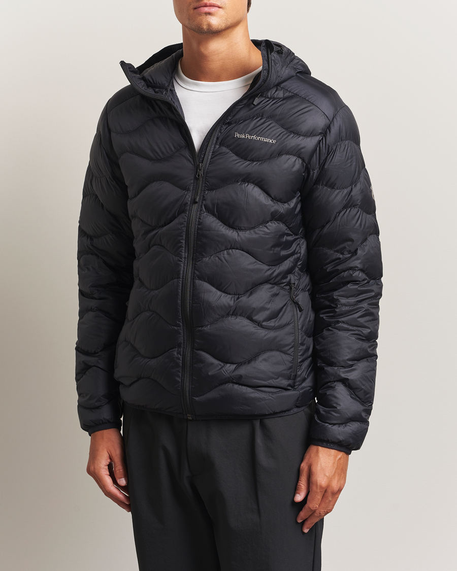 Uomini | Giacche | Peak Performance | Helium Down Hooded Jacket Black